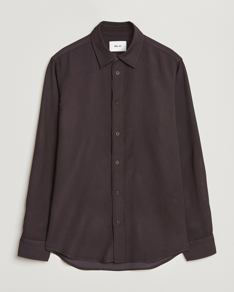Heren | Overhemden | NN07 | Colby Viscose Shirt Dusky Port