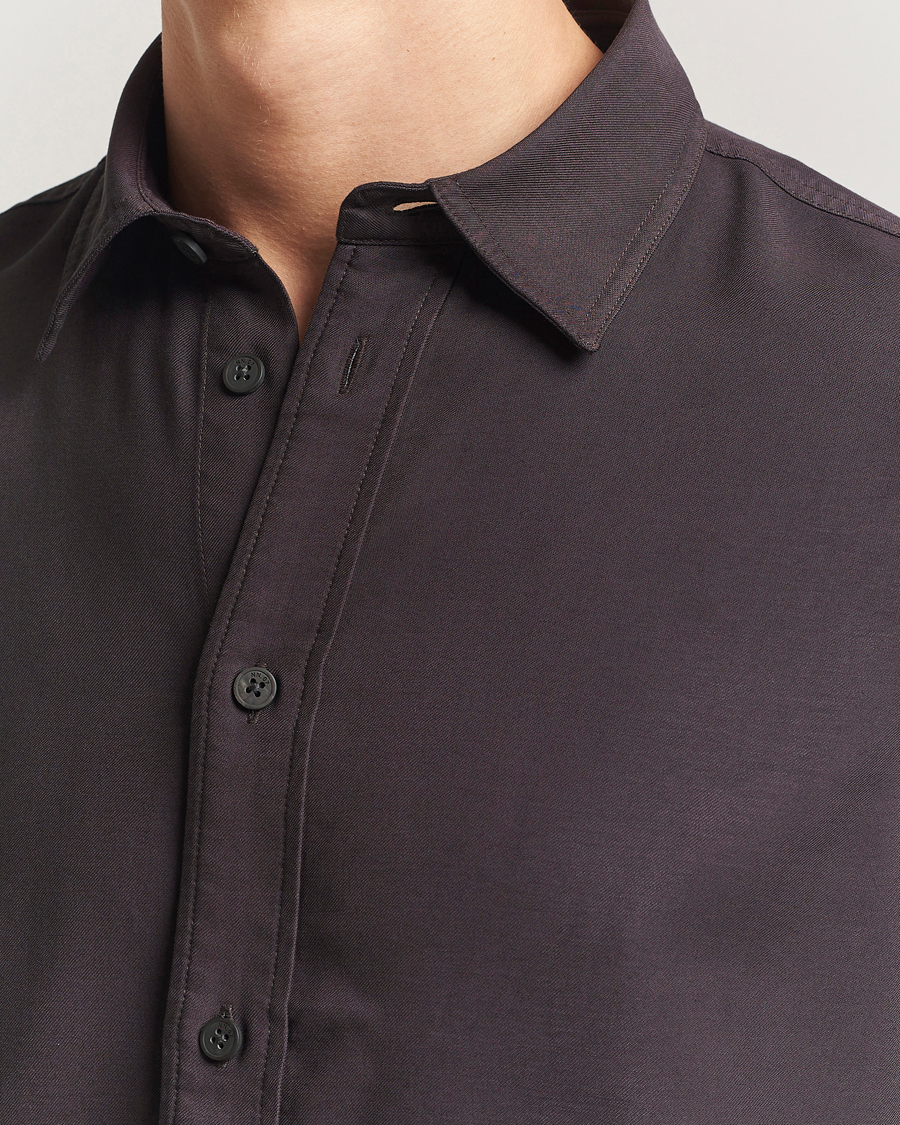 Heren | Overhemden | NN07 | Colby Viscose Shirt Dusky Port