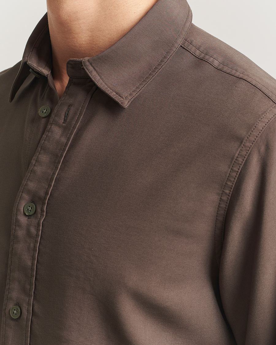 Heren | Overhemden | NN07 | Colby Viscose Shirt Mable Husk