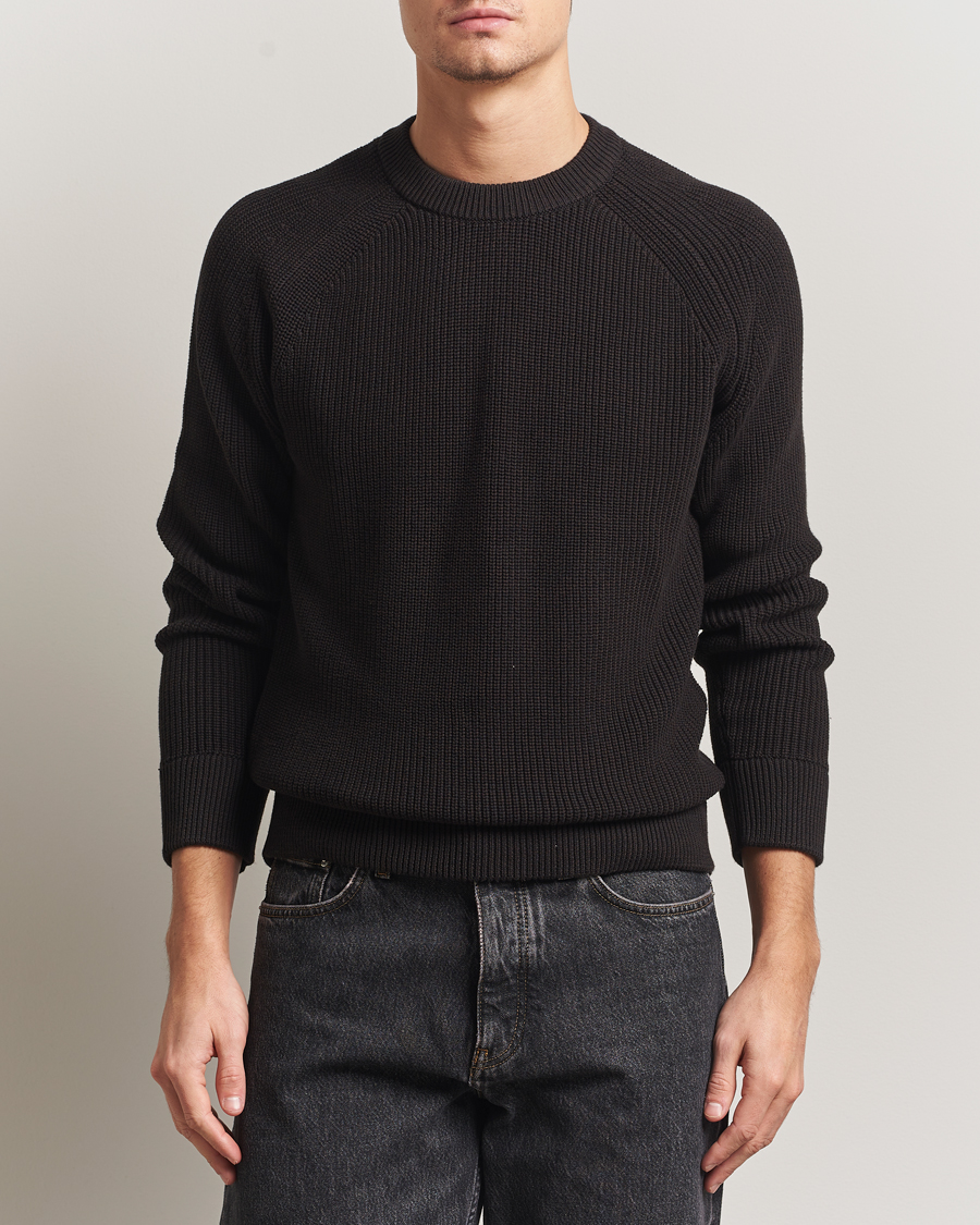 Heren | Truien | NN07 | Jacobo Cotton Knitted Sweater Dusky Port