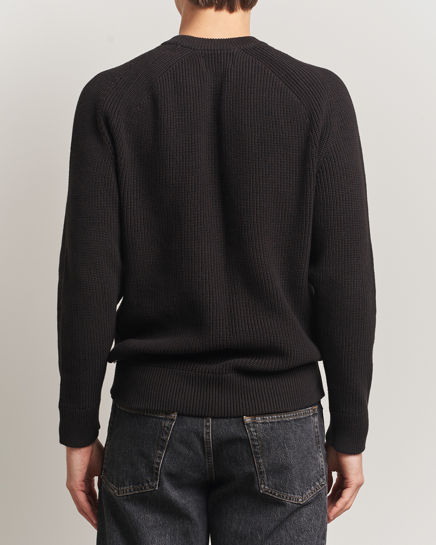 Heren | Truien | NN07 | Jacobo Cotton Knitted Sweater Dusky Port