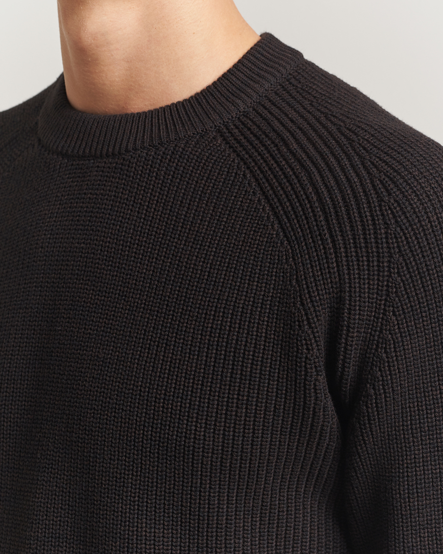 Heren | Truien | NN07 | Jacobo Cotton Knitted Sweater Dusky Port