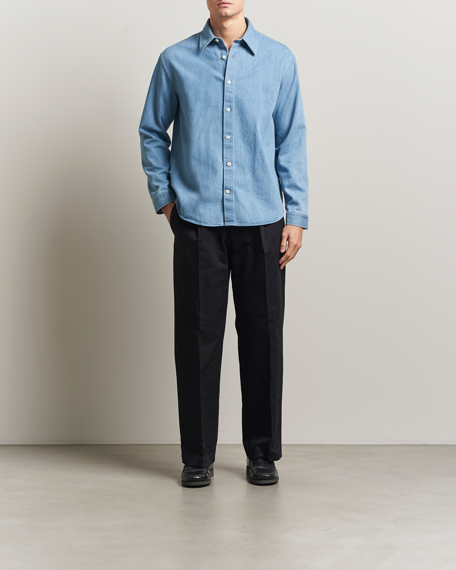 Heren | Broeken | NN07 | Kay Relaxed Fit Pleated Trousers Black