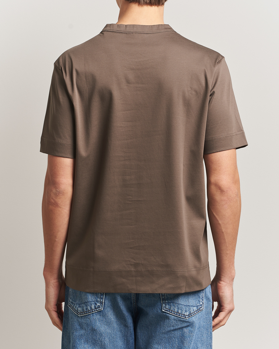 Heren | T-shirts | NN07 | Pedro Embroidered T-Shirt Mable Husk