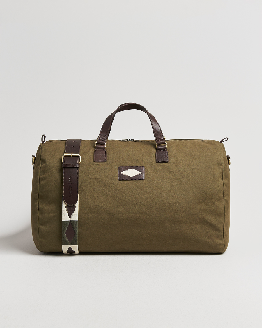 Heren | Tassen | Pampeano | Traje Canvas Holdall Forest