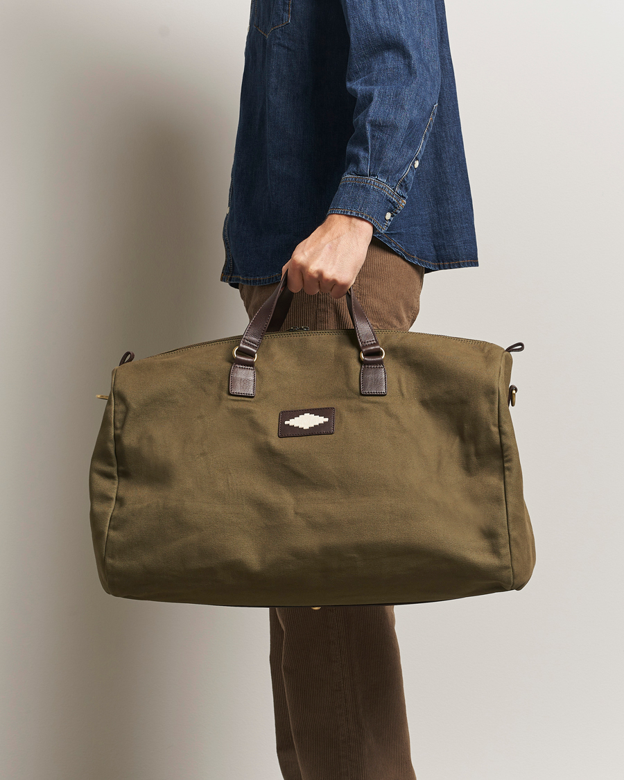 Heren | Tassen | Pampeano | Traje Canvas Holdall Forest