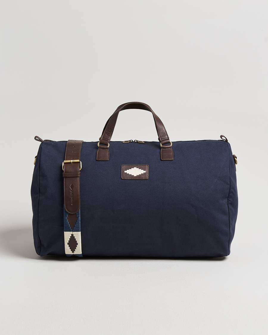 Heren | Tassen | Pampeano | Traje Canvas Holdall Navy