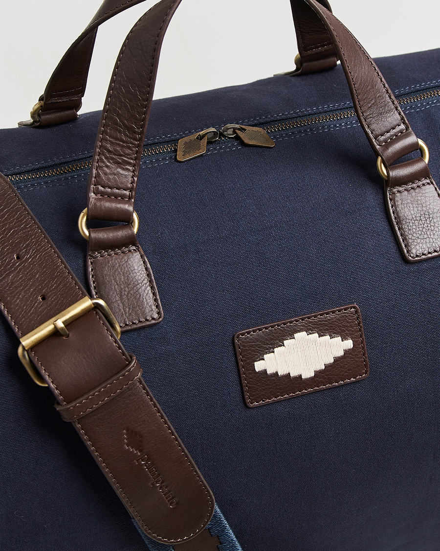 Heren | Tassen | Pampeano | Traje Canvas Holdall Navy