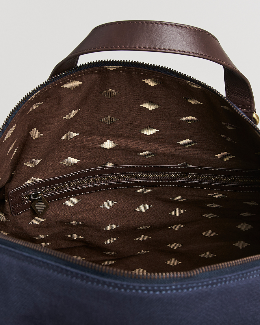 Heren | Tassen | Pampeano | Traje Canvas Holdall Navy