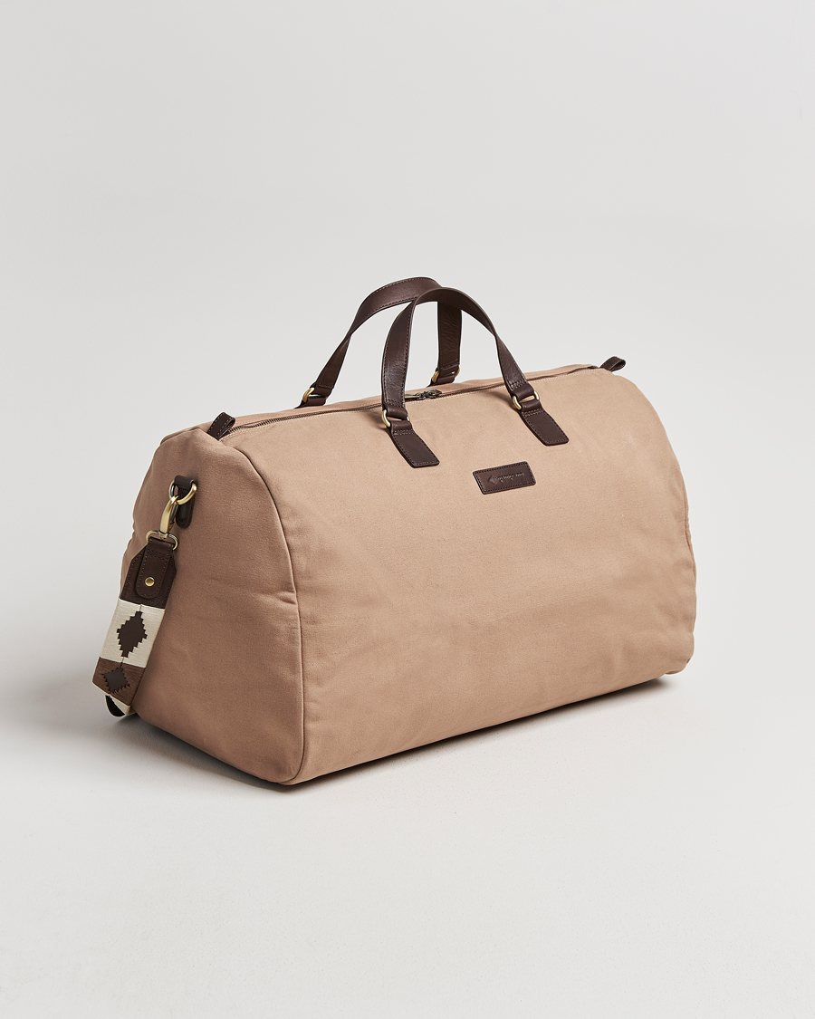 Heren | Tassen | Pampeano | Traje Canvas Holdall Sand