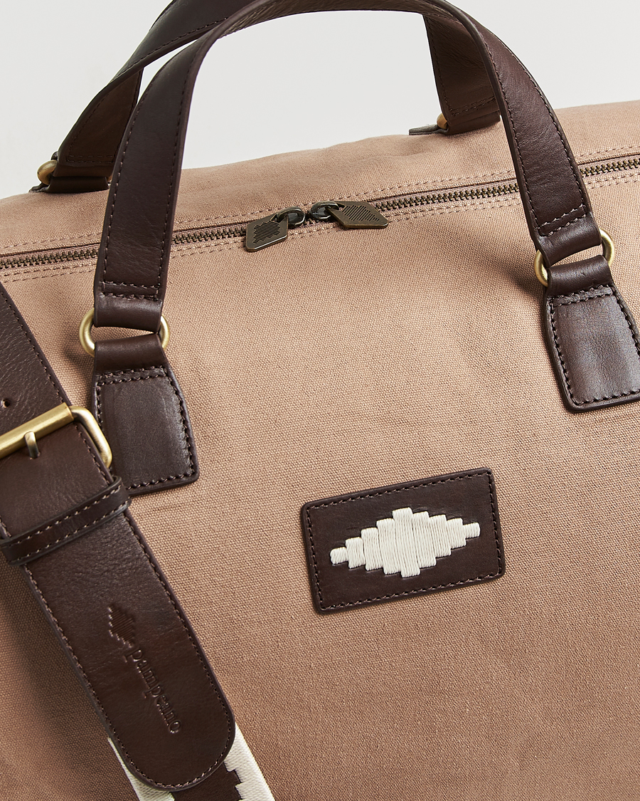 Heren | Tassen | Pampeano | Traje Canvas Holdall Sand