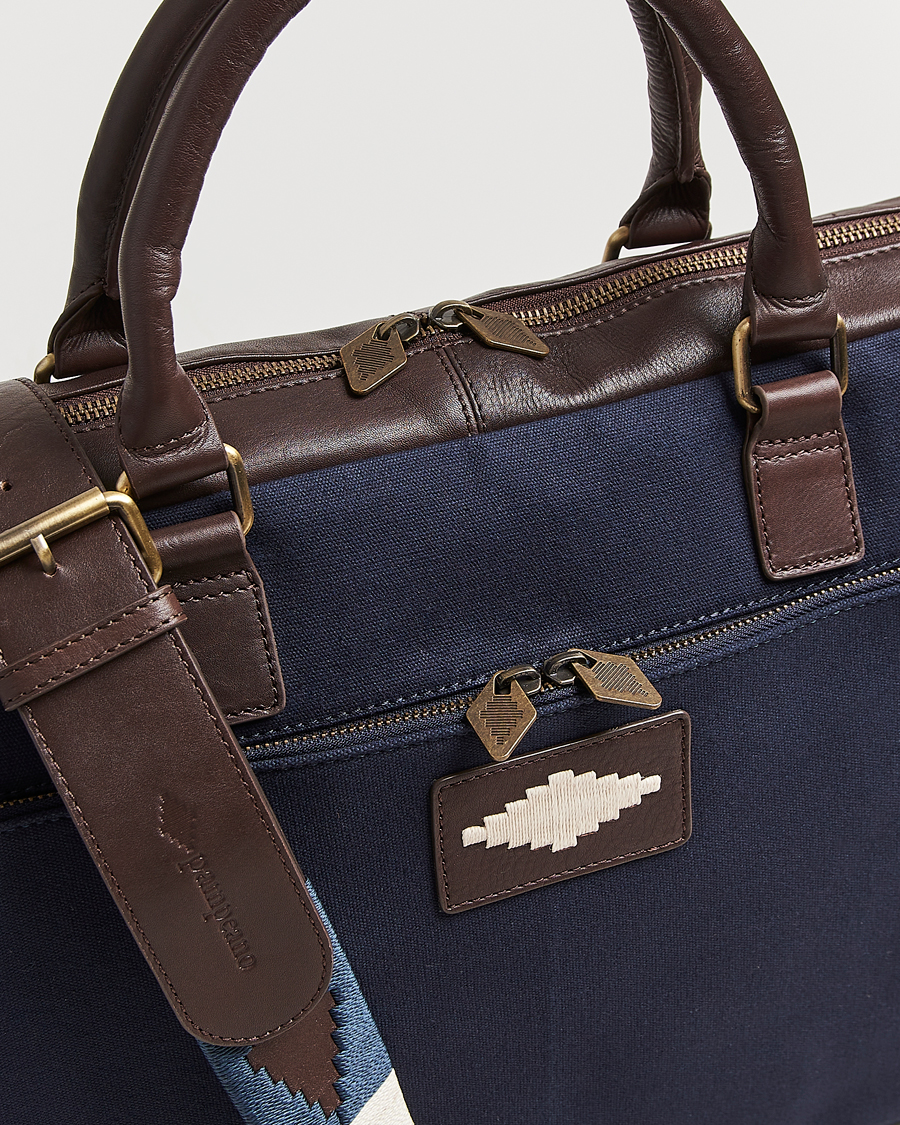 Heren | Tassen | Pampeano | Mensajero Canvas Briefcase Navy
