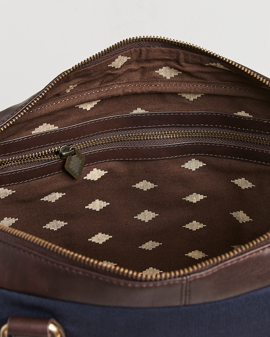 Heren | Tassen | Pampeano | Mensajero Canvas Briefcase Navy