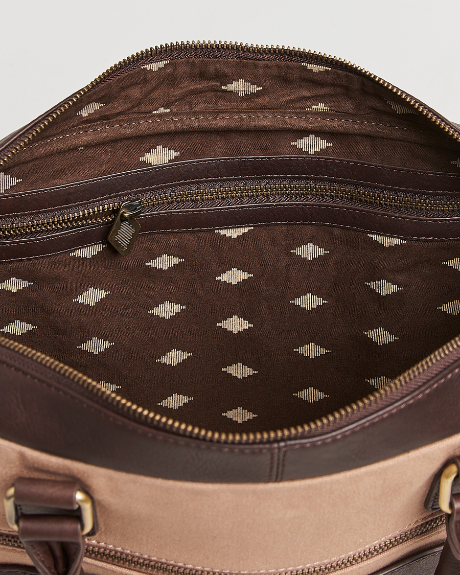 Heren | Tassen | Pampeano | Mensajero Canvas Briefcase Sand