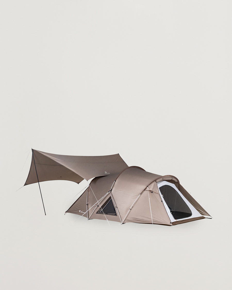 Heren | Outdoor living | Snow Peak | Land Nest Dome Medium Tent & Tarp Set Brown