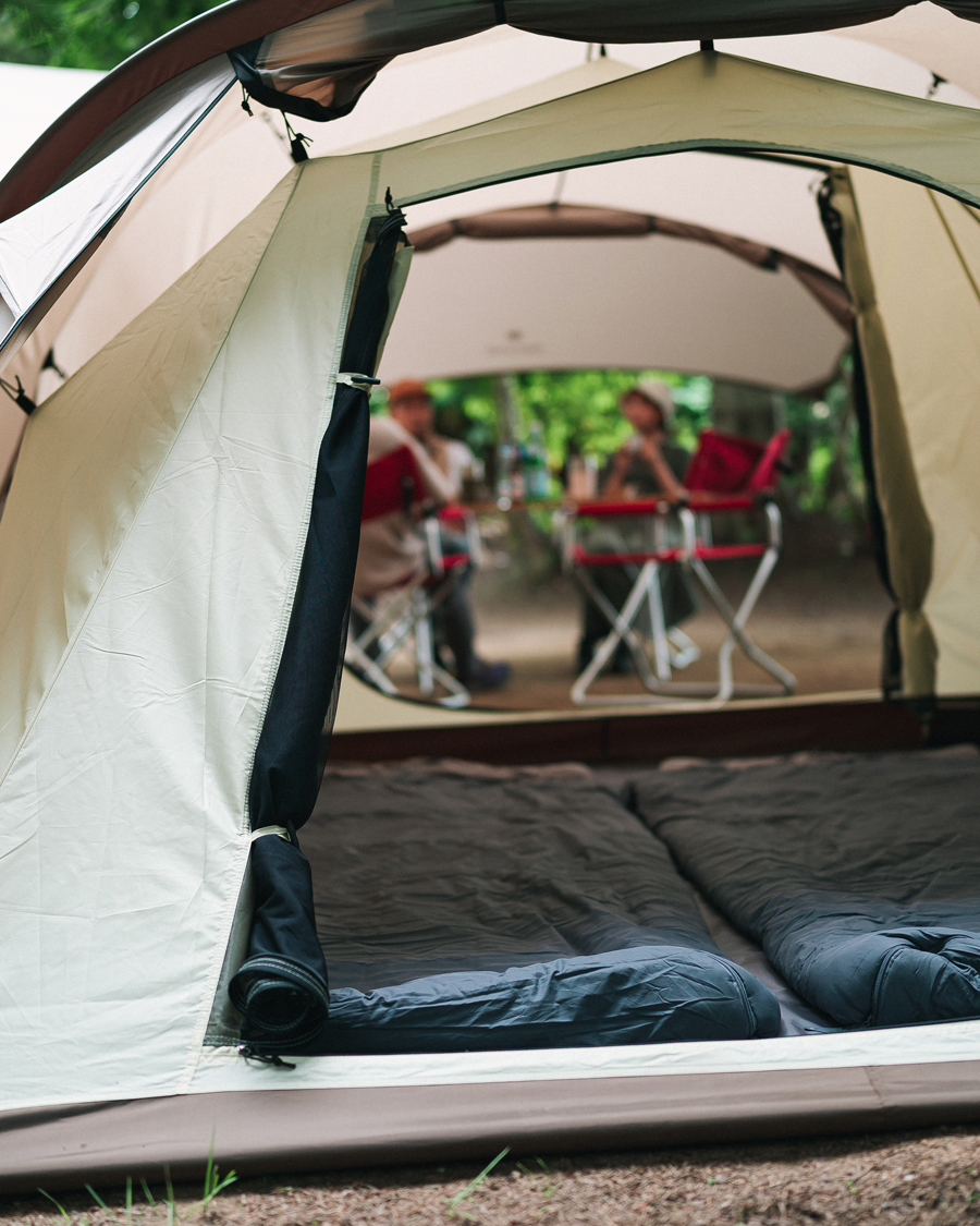 Heren | Outdoor living | Snow Peak | Land Nest Dome Medium Tent & Tarp Set Brown