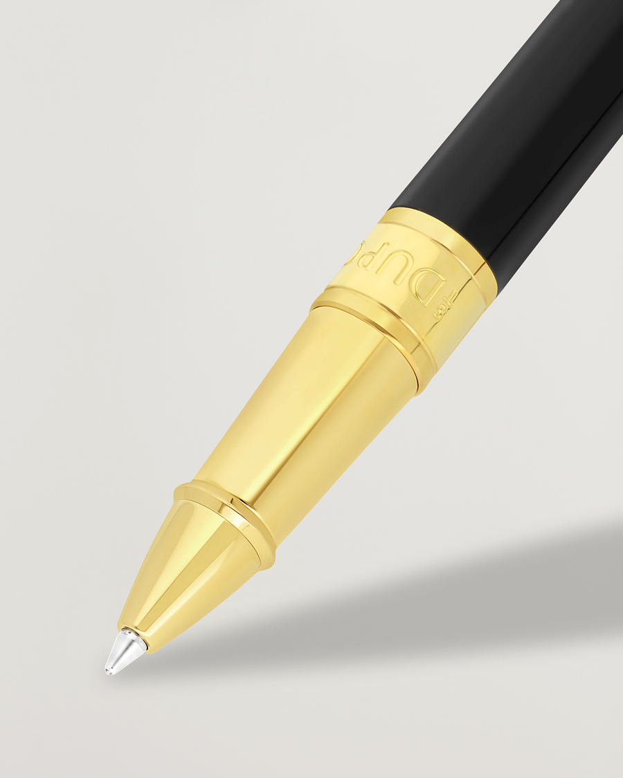 Heren | Pennen | S.T. Dupont | D-Initial Rollerball Pen Black/Golden