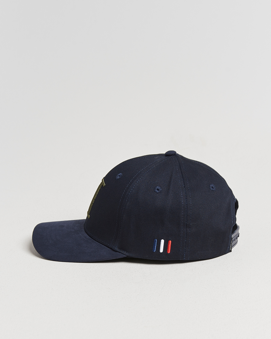 Heren | Hoeden en petten | LES DEUX | Baseball Cap Suede II Dark Navy Blue