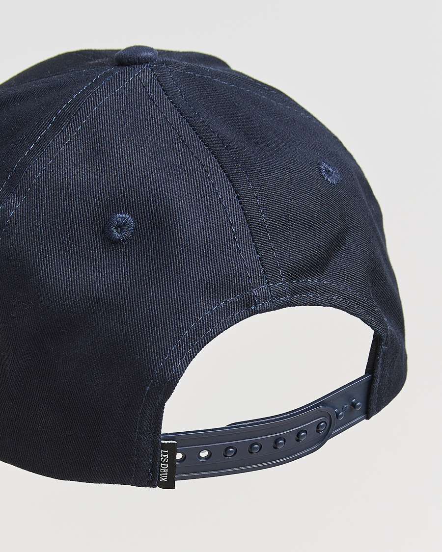 Heren | Hoeden en petten | LES DEUX | Baseball Cap Suede II Dark Navy Blue