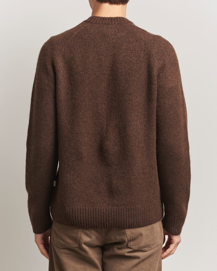 Heren | Truien | LES DEUX | Gilbert Crew Neck Knit Slate Brown