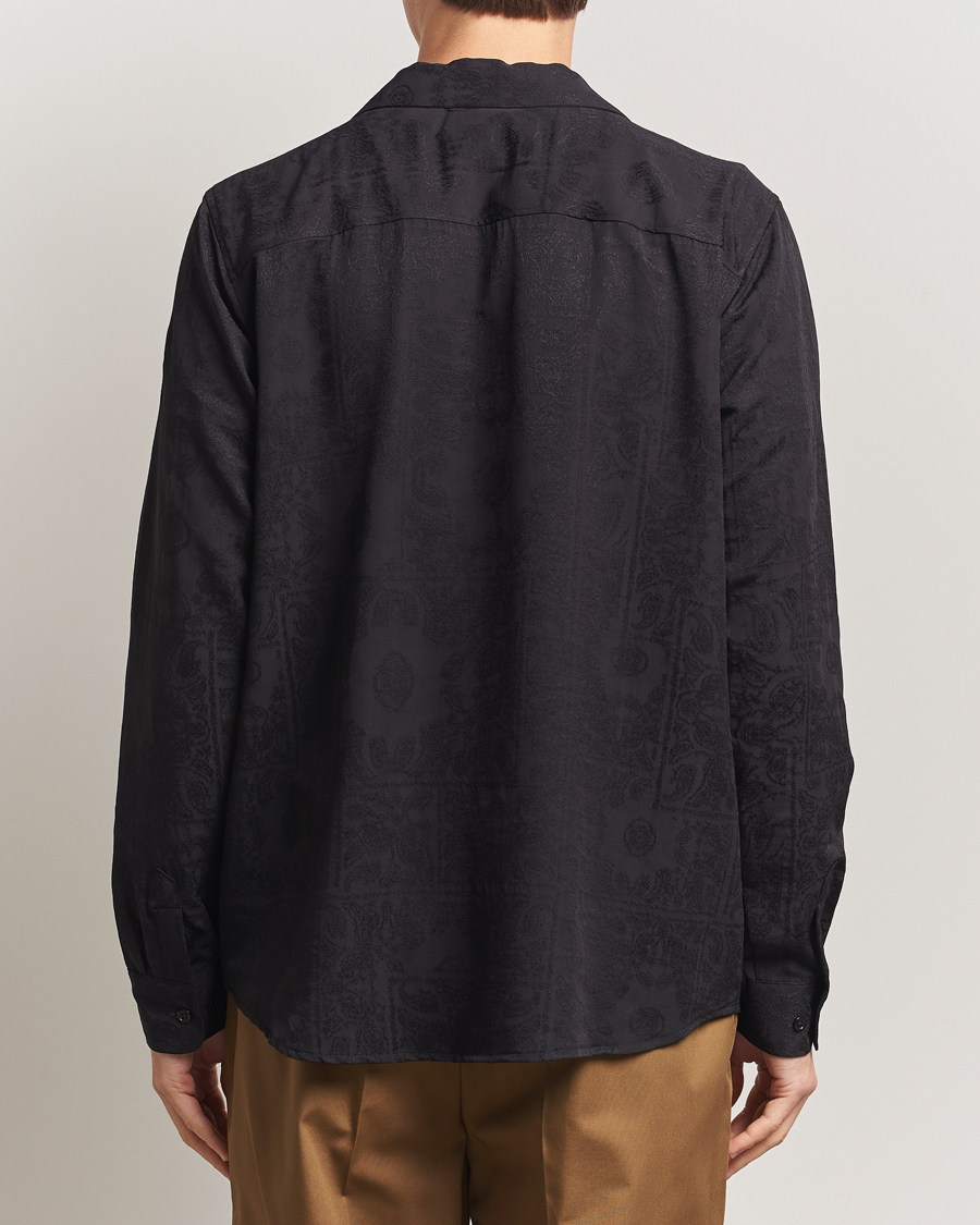 Heren | Overhemden | LES DEUX | Jasper Jaquard Shirt Black