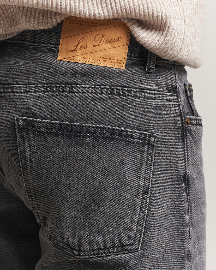 Heren | Jeans | LES DEUX | Ricky Washed Jeans Grey