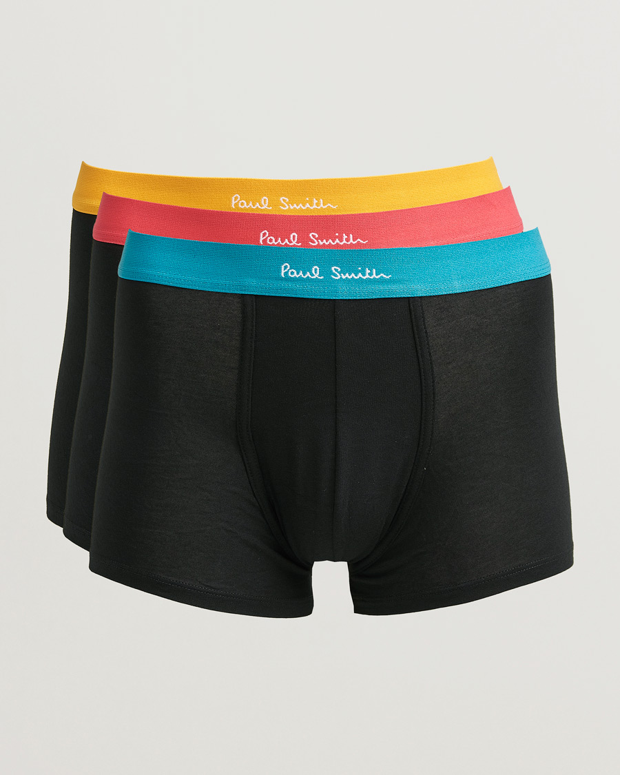 Heren | Ondergoed | Paul Smith | 3-Pack Trunk Black