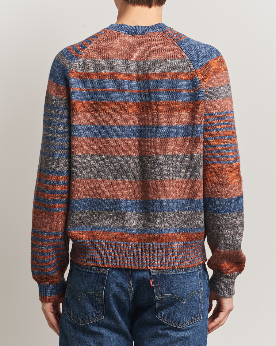Heren | Truien | PS Paul Smith | Wool Knitted Striped Sweater Red Multi