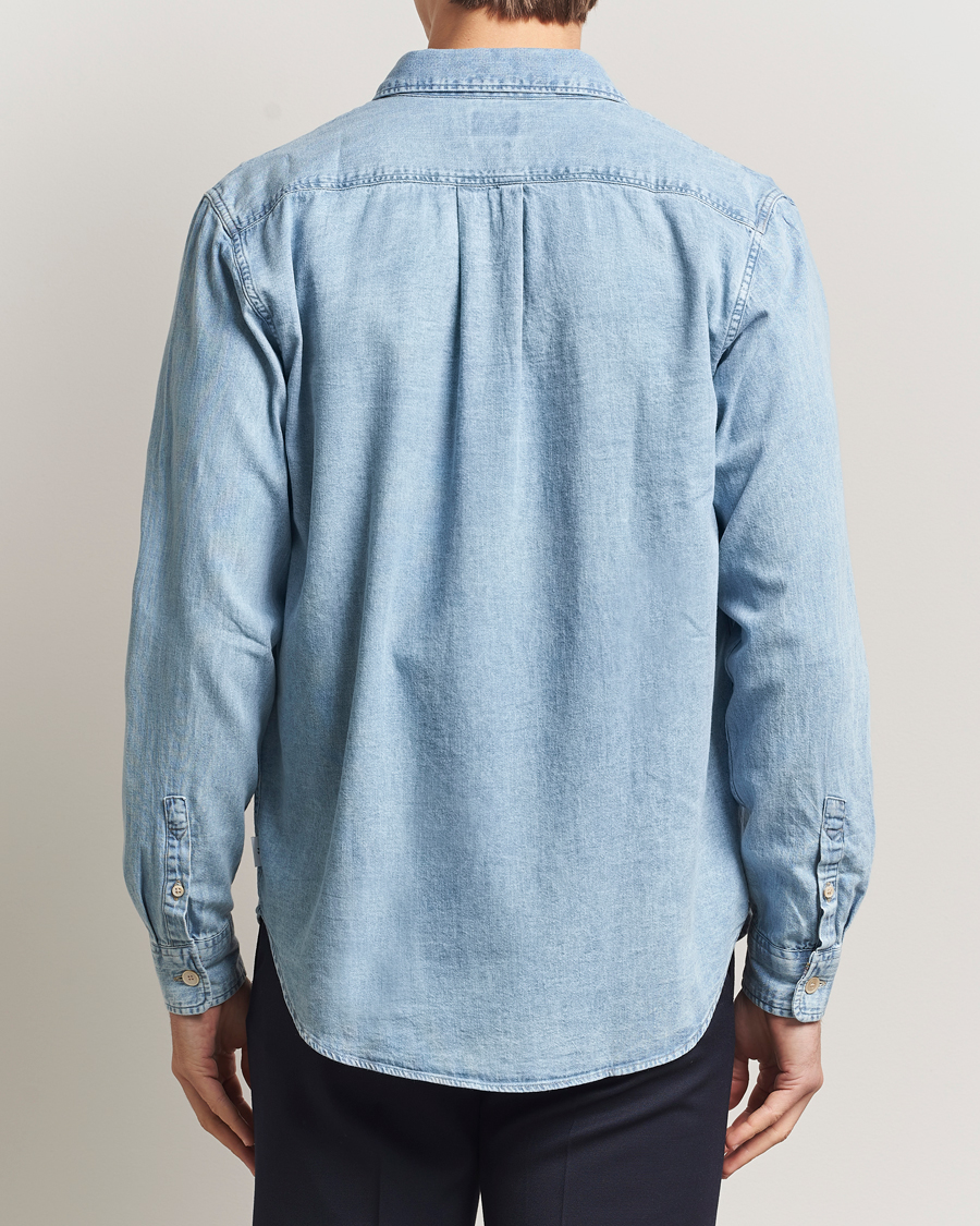 Heren | Overhemden | PS Paul Smith | Casual Fit Denim Shirt Washed Blue