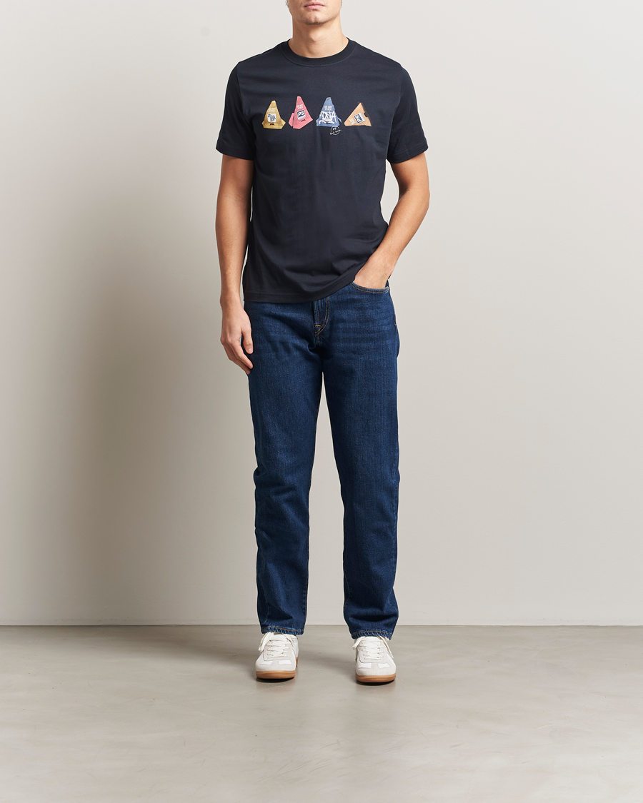 Heren | T-shirts | PS Paul Smith | Cones Printed T-Shirt Navy
