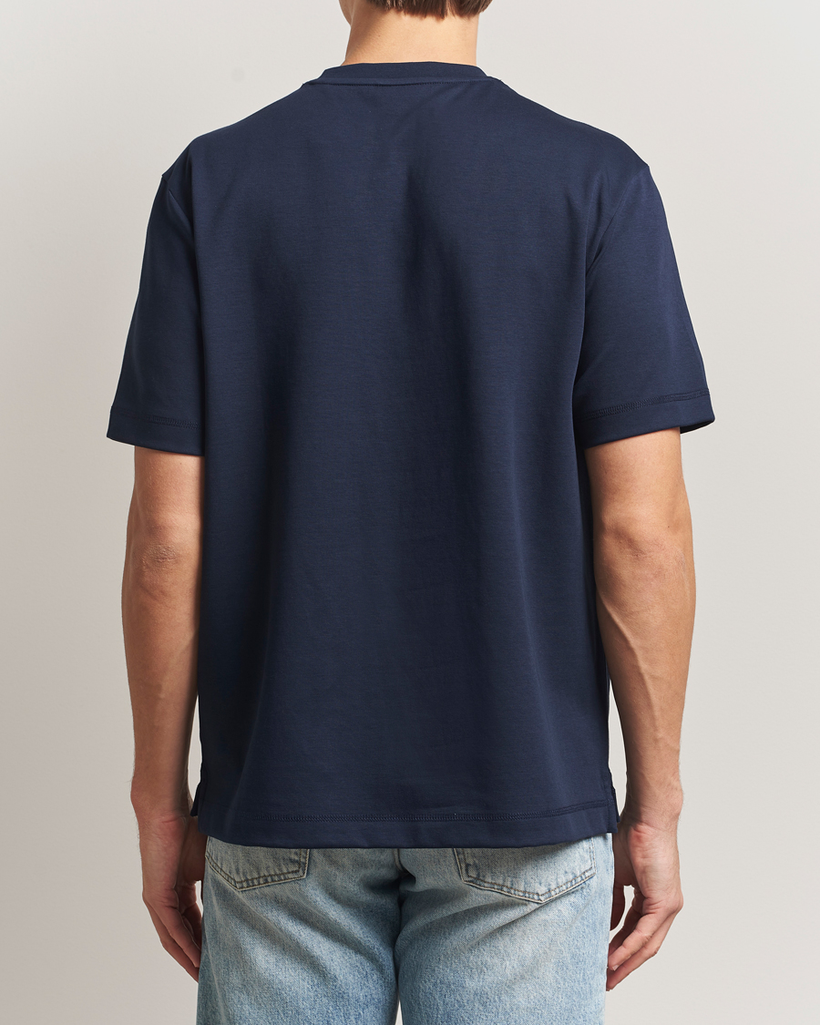 Heren | T-shirts | PS Paul Smith | Casual Fit Happy T-Shirt Navy
