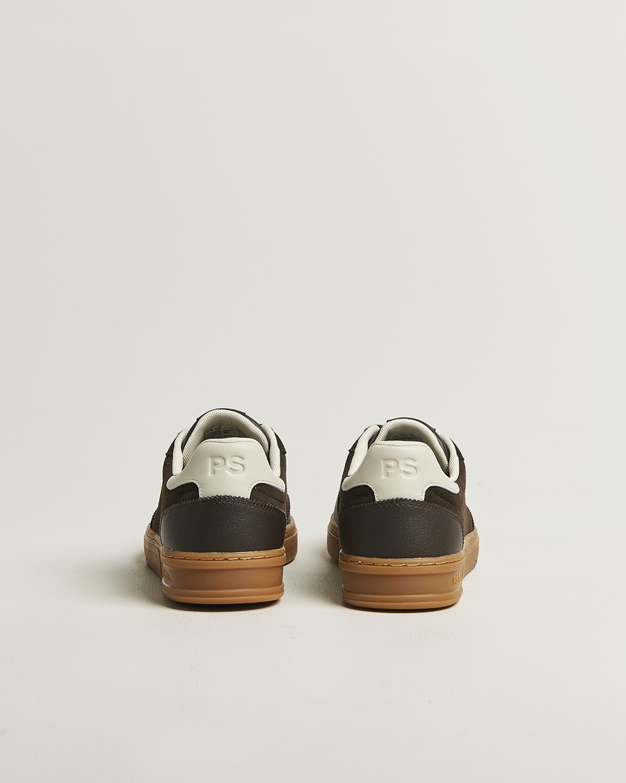 Heren | Sneakers | PS Paul Smith | Hillstar Suede/Leather Sneaker Dark Brown