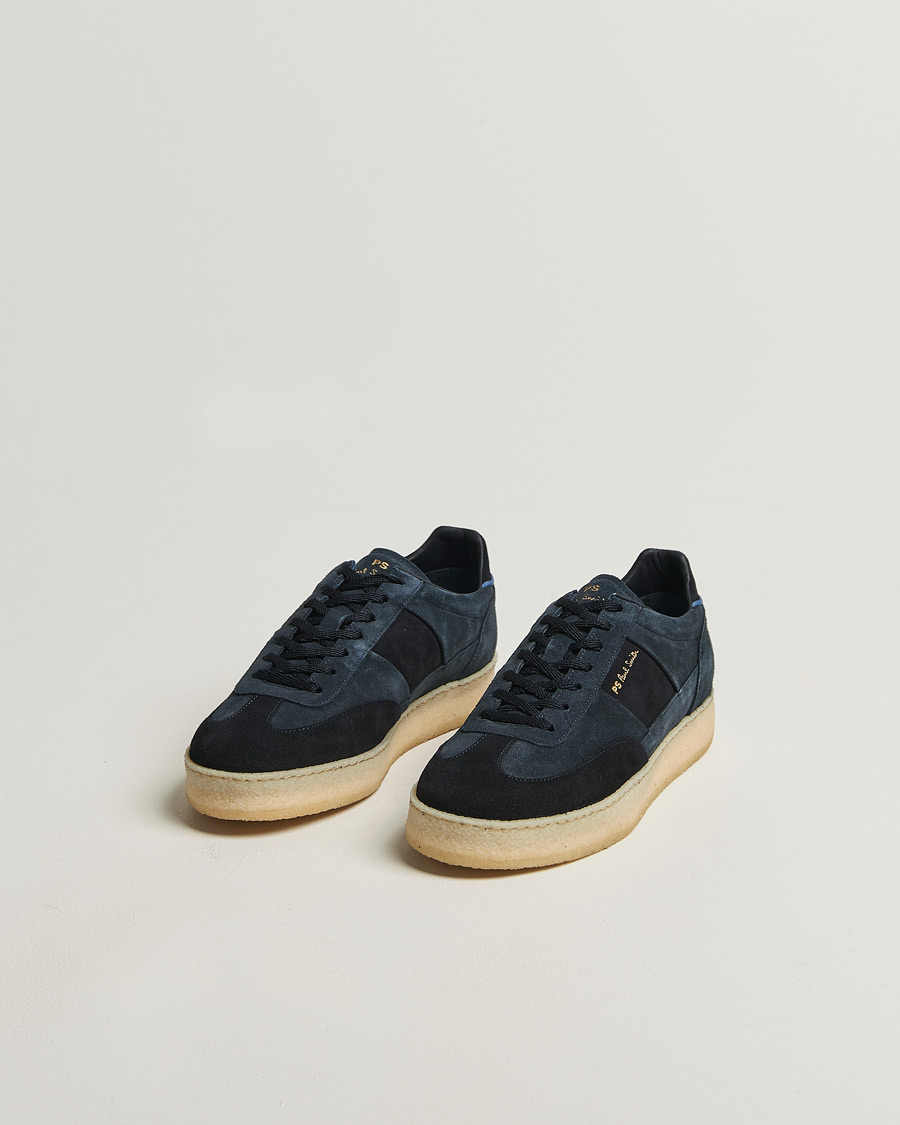 Heren | Sneakers | PS Paul Smith | Dover Suede Crepe Sole Sneaker Navy