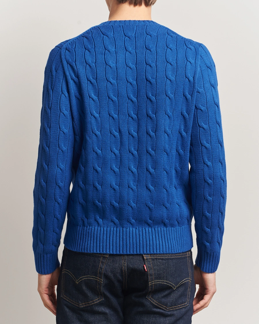 Heren | Truien | Polo Ralph Lauren | Cotton Cable Flag Sweater Sapphire Star