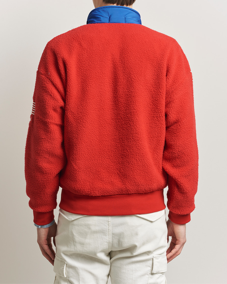 Heren | Truien | Polo Ralph Lauren | Polar Half Zip USA Fleece RL 2000 Red