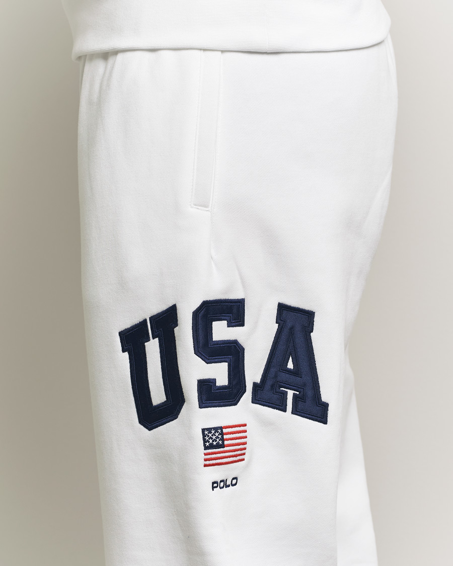 Heren | Broeken | Polo Ralph Lauren | USA Sweatpants White