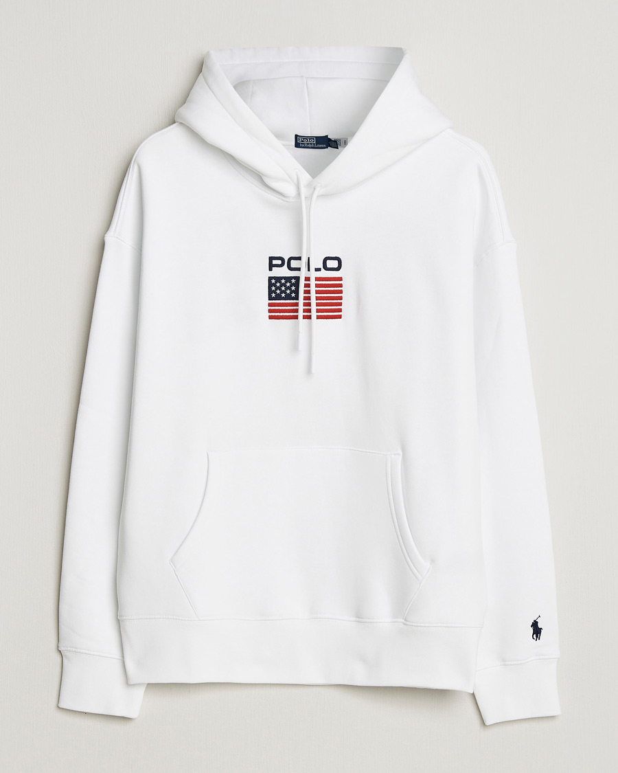 Heren | Truien | Polo Ralph Lauren | USA Hoodie White