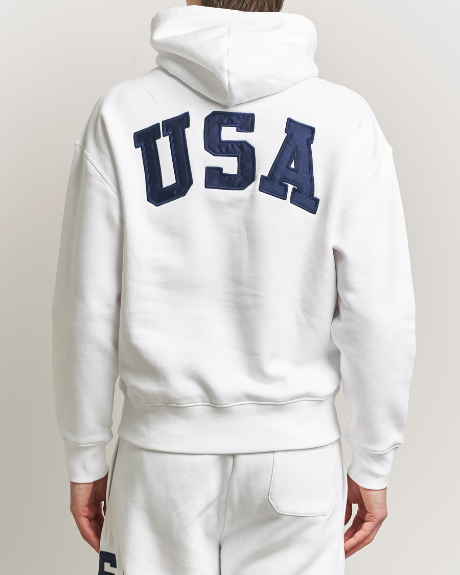 Heren | Truien | Polo Ralph Lauren | USA Hoodie White