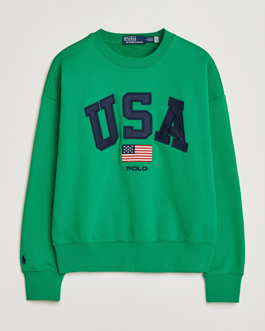 Heren | Truien | Polo Ralph Lauren | USA Sweatshirt Billiard Green