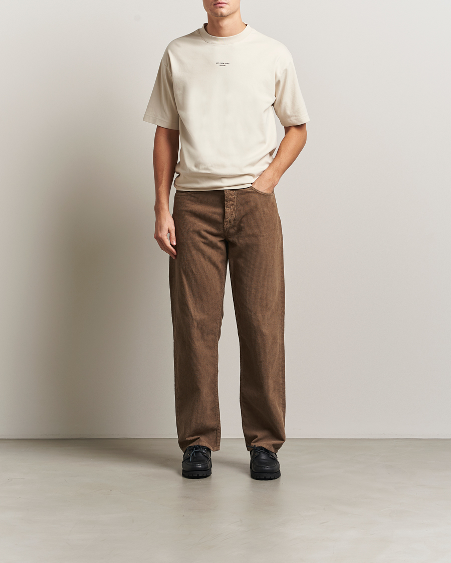 Heren | T-shirts | Drôle de Monsieur | Classic Slogan T-Shirt Mastic