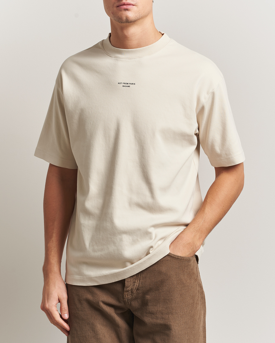 Heren | T-shirts | Drôle de Monsieur | Classic Slogan T-Shirt Mastic