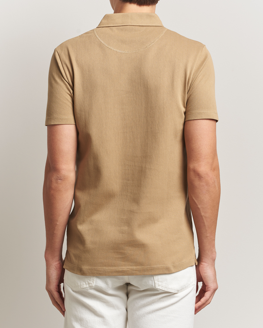 Heren | Polo's | Sunspel | Riviera Polo Shirt Tan