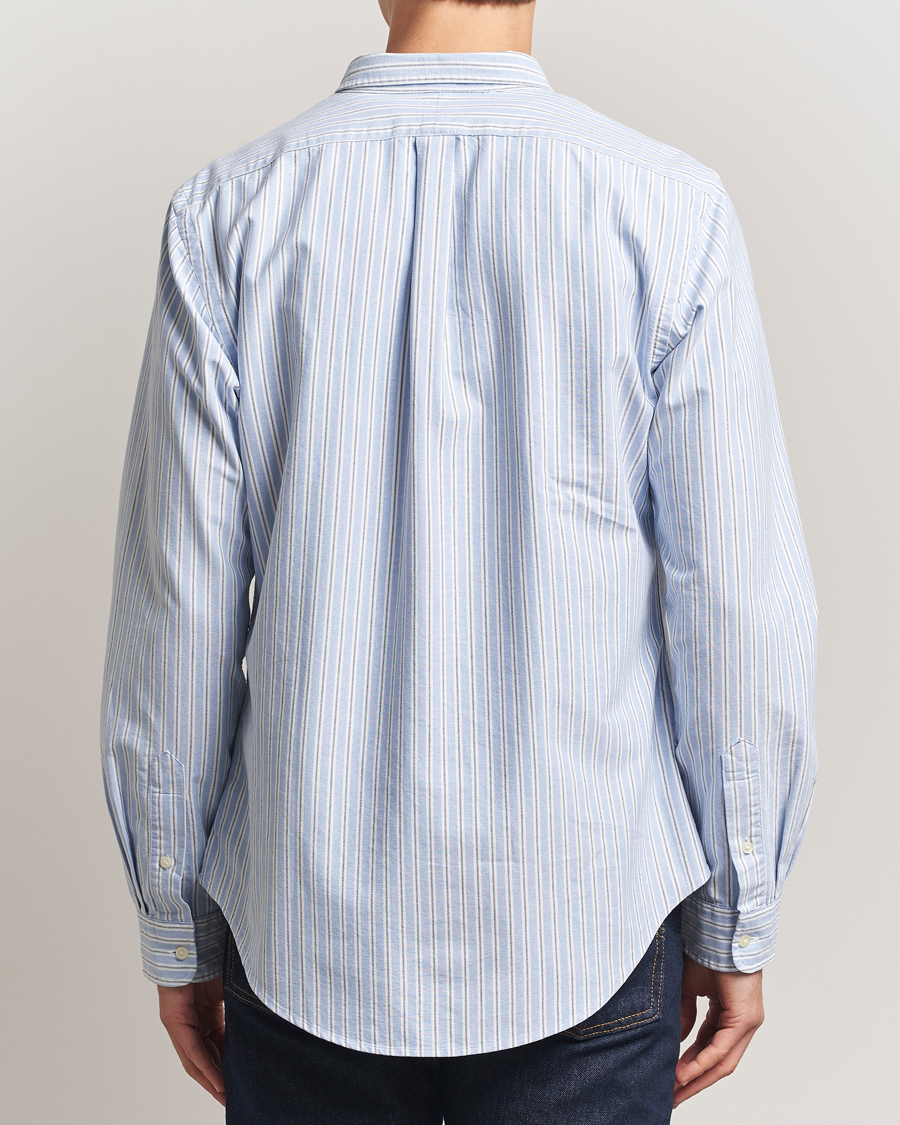 Heren | Overhemden | Polo Ralph Lauren | Slim Fit Oxford Striped Shirt Light Blue/White
