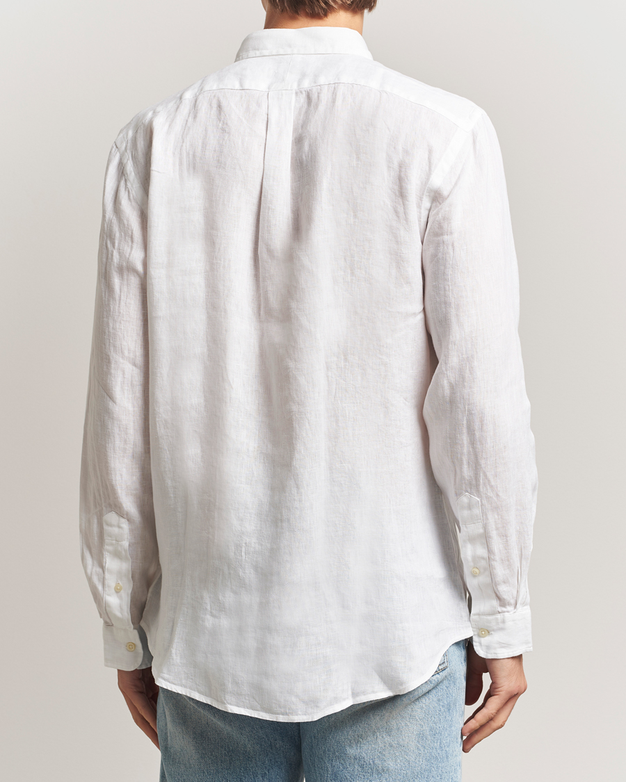 Heren | Overhemden | Polo Ralph Lauren | Slim Fit Linen Shirt White