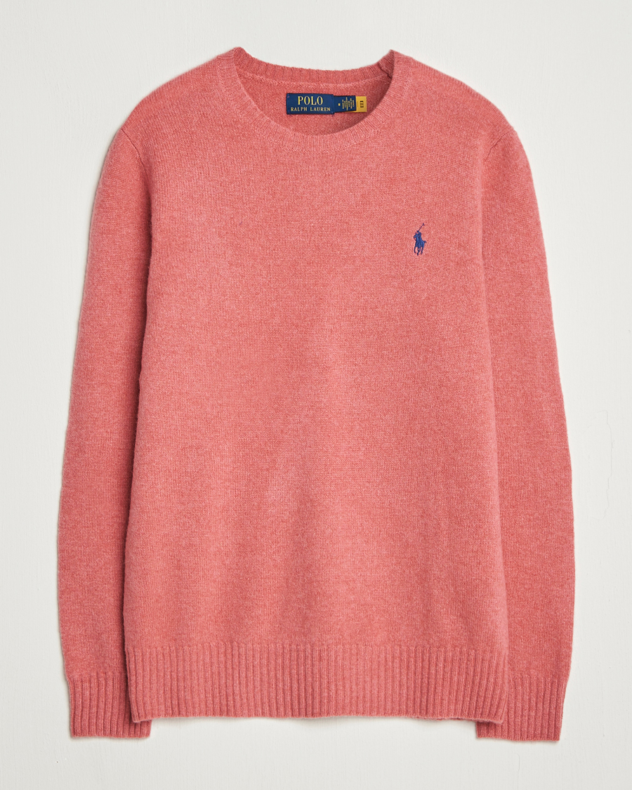 Heren | Truien | Polo Ralph Lauren | Wool/Cashmere Crew Neck Strawberry Gelato