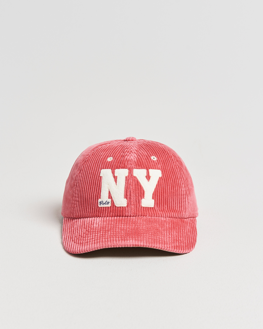 Heren | Hoeden en petten | Polo Ralph Lauren | NY Cord Cap Red Sky