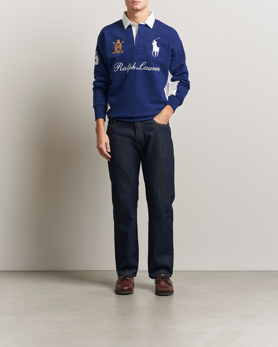 Polo Ralph Lauren Big Pony Rugby Sweater Fall Royal | Man