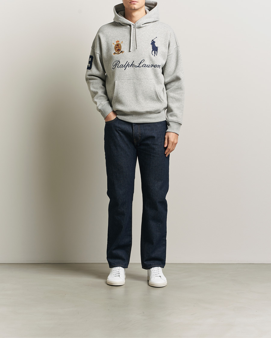Heren | Truien | Polo Ralph Lauren | Big Pony Hoodie Andover Heather