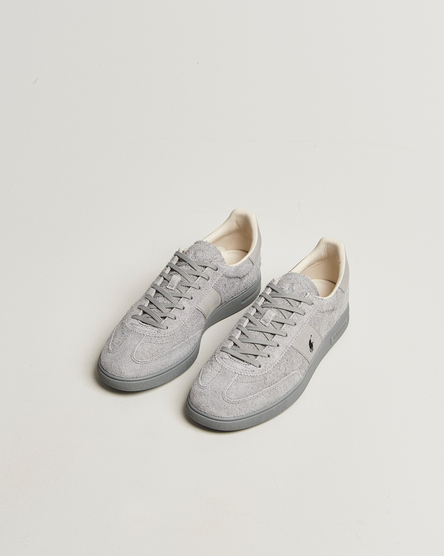 Heren | Truien | Polo Ralph Lauren | Bedford Suede Sneaker Soft Grey