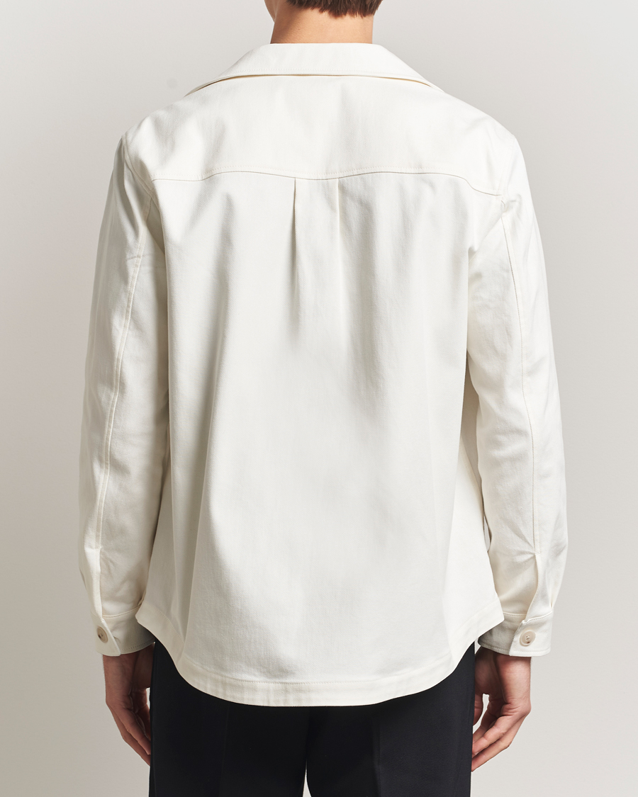 Heren | Overhemden | BOSS BLACK | Carper Cotton Twill Overshirt Natural